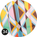 Plážové šaty 11D80SZ 34 blue-mix - SELF UNI