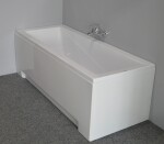 BESCO - Obdĺžniková vaňa TERME - Nožičky k vani - Bez nožičiek, Rozmer vane - 170 × 70 cm OLVTER17