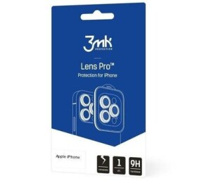 3mk Lens Pre ochrana kamery pre Apple iPhone 15 PLUS Graphite (5903108528672)