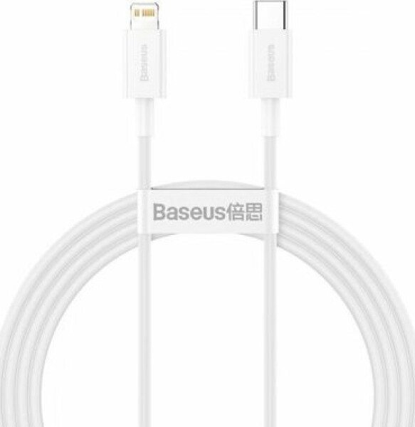 Baseus CATLYS-C02 Kábel USB-C (M) - Lightning (M) 2 m biela / 20W (CATLYS-C02)