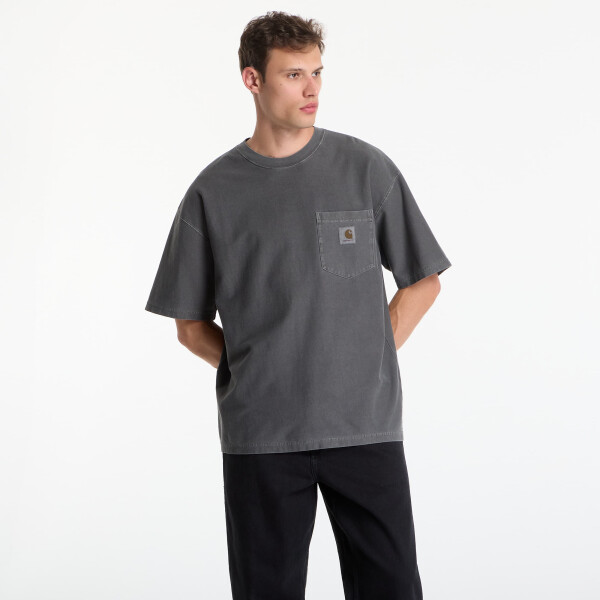 Tričko Carhartt WIP S/S Loose Pocket T-Shirt UNISEX Black Garment Dyed XXL
