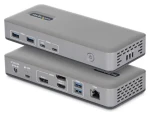 StarTech USB-C 3.2 Gen 2 / Dokovacia stanica pre notebooky / HDMI / 2x DisplayPort / 1GbE (199UE-USBC-DOCK)