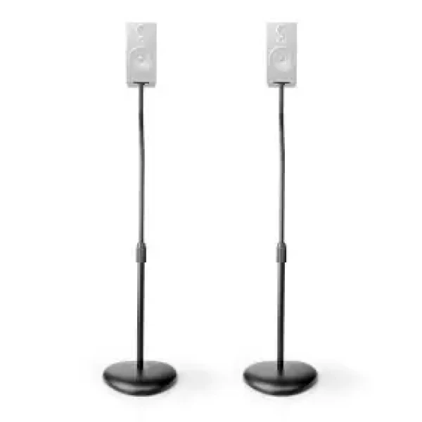 Nedis Montáž reproduktora čierna / Kompatibilný s: Univerzálny / Podlahový / 4.5 kg / Výškovo nastaviteľný / ABS / Oceľ (SPMT2750BK)