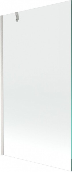 MEXEN/S - Next vaňová zástena FIX 100 x 150, transparent, nikel kartáčovaná 895-100-000-00-00-97