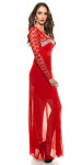 Red-Carpet-LookSexy Koucla evening dress with lace