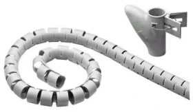 MicroConnect Orzanizér káblov so vsuvkou 2.5m šedá (CABLEEATER2)