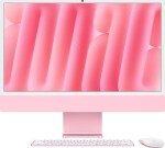 Apple iMac 24 M4 / 16 GB / 512 GB / 10R GPU / Ružový (MWV53ZE/A)