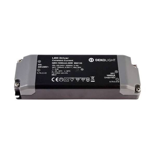 Deko Light BASIC, CC LED driver konštantný prúd 30 W 1.05 A 9 - 28 V/DC; 862133