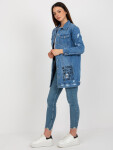 Dámska džínsová bunda HM KR M229.55 Blue jeans - FPrice S jeans-modrá