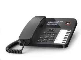 Gigaset DESK 600 čierna / drôtový telefón / displej (S30350-H224-R601)