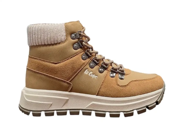Lee Cooper LCJ-26-03-4526L Dámska zimná členková obuv hnedá 37