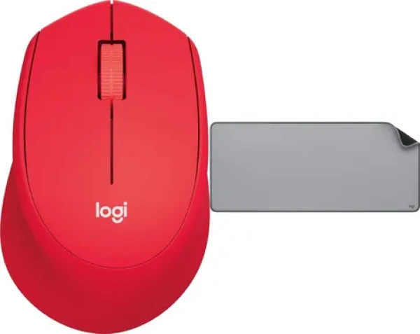 Logitech M330 Silent PLUS + Studio Series sivá / Myš a doplnok / Tichý klik / Sada