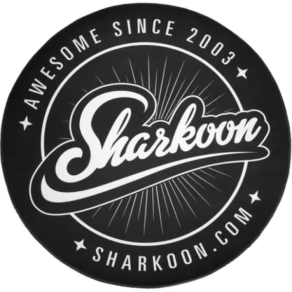 Sharkoon Floor Mat čierna / podložka pod stoličku / 120x120 cm (4044951027606)