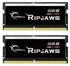 G.Skill Ripjaws 64GB (2x 32GB) 5600MHz / DDR5 / CL46 / SO-DIMM / 1.1V / XMP 3.0 (F5-5600S4645A32GX2-RS)