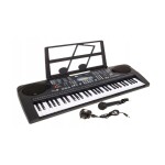 Mamido Mamido Detský keyboard s mikrofónom stojanom USB MP3 MQ6159UFB