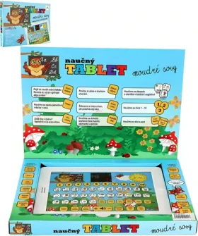 TEDDIES Náučný tablet Múdre sovy