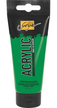 Kreul SOLO GOYA Permanent Green / Akrylová farba / 100 ml / tuba (84133)