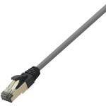 LogiLink CQ8072S RJ45 sieťové káble, prepojovacie káble CAT 8.1 S/FTP 5.00 m svetlosivá bez halogénov 1 ks; CQ8072S