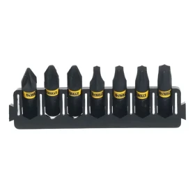 DeWalt / 7dielna sada bitov / PZ1, PZ2, T15, T20, T25, T30 / 25 mm / ToughCase (DT70813)