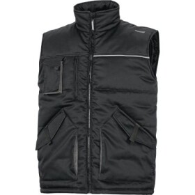 Pracovná vesta Delta Plus STOCKTON 2* Farba: Čierna, Veľkosť: 2XL (STOC2NOXX)
