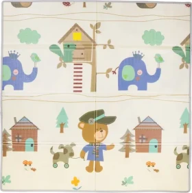 CHIPOLINO Detská podložka na hranie 174x194cm Medvedík (DKZ1820BBEAR)