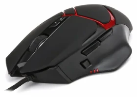 VARR V- 360 / Herná myš / drôtová / optická / 1200-3200 DPI / LED podsvietenie