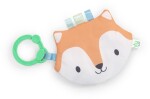 INGENUITY Hračka plyšová na C krúžku Crinklet™ líška Kitt 0m+