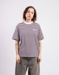 Carhartt WIP W' S/S Ezra T-Shirt Ezra Stripe, Cozy Purple S