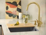 Quadron - Granitový drez Logan 100 Grey Metallic Oceľ HQJ6045U5_BS_U