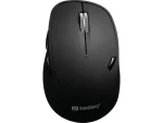 Sandberg Wireless Mouse Pro Recharge čierna / bezdrôtová myš / 1600dpi / optická / 6 tlačidiel / 2.4 GHz