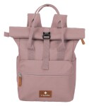 Roll top batoh Travelite Basics Short Handle Roll-up Smoky rose