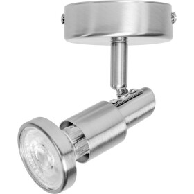 LEDVANCE LED SPOT GU10 (EU) L 4058075540507 LED stropná lampa LED GU10 2.6 W strieborná; 4058075540507