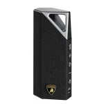 BUGANI Brief BS12305 Lamborghini čierna strieborná / prenosný reproduktor / 28W / IPX7 / Bluetooth 5.4 (640712985105)