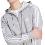 Mikina adidas Essentials Fleece 3-Stripes Full-Zip IJ6479