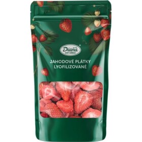 Jahodové plátky lyofilizované 35 g - Diana - Diana