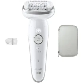 Braun Silk-épil 9 9-000 strieborná / Epilátor / WetDry / 40 pinziet / 2 rýchlosti / 50 min prevádzka (8700216963404)