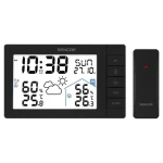 Sencor SWS 3200 čierna / Meteostanica / LCD / bezdrôtový snímač (8590669379286)