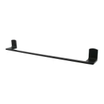 Spirella TAKU nástenný držiak na uteráky 60 cm matná čierna / oceľ (7610583210869)