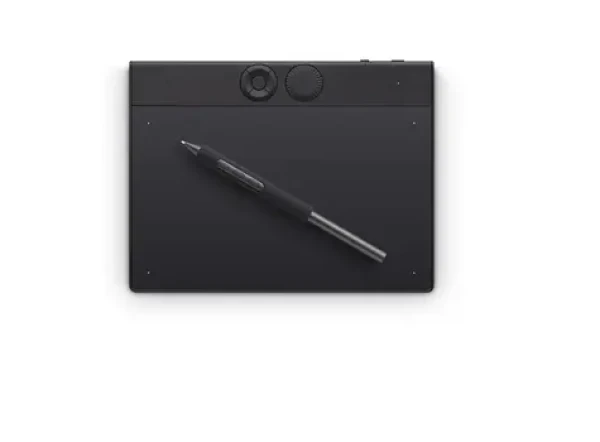 Wacom Intuos Pro S čierna (PTK470K0B) / Grafický tablet / 8192 úrovní prítlaku / 187 x 105 mm / USB a Bluetooth (PTK470K0B)