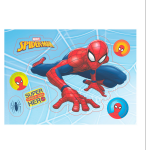Jedlý papier na tortu Spider-Man, 21 × 14,8 cm - Dekora