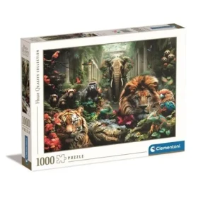 Clementoni PUZZLE Tajuplná džungľa