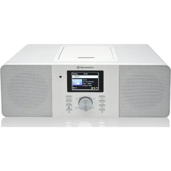 ROADSTAR IR-540D+BT WH biela / Rádio / DAB+ a FM / BT / CD / USB / MP3 / 3.5mm (7621800033086)