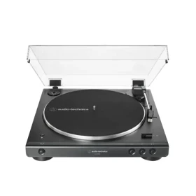 AUDIO TECHNICA AT-LP60XBTBK čierna / Gramofón / Bluetooth / 33.3 45 RPM / RCA / 3.5mm Jack / predzosilňovač (AT-LP60XBTbk)