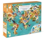 JANOD Vzdelávacie puzzle Dinosaury