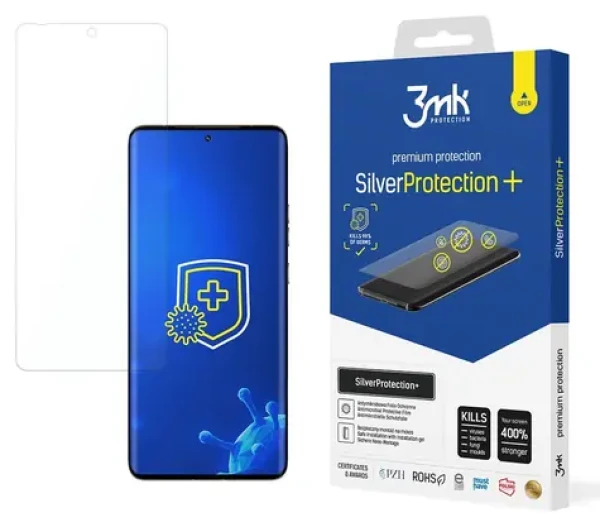 3mk SilverProtection+ Motorola Edge 50 Pro / Ochranná fólia / antimikrobiálna