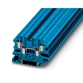 Four-conductor universal terminal block UT 4-QUATTRO BU 3044584 Phoenix Contact; 3044584