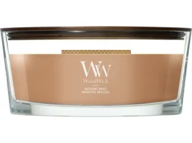 Woodwick Hazelnut Roast sviečka loď (5038581185873)