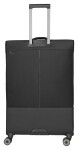Veľký textilný kufor na kolieskach Travelite Crosslite XL Black