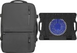 Natec Plecak Natec CAMEL PRO 17.3" (NTO-2116) + Podstawka chłodząca Natec Dipper 2 (NPL-2252)