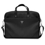 Guess Saffiano Triangle Logo Computer Bag 15 amp; 16 čierna (3666339051051)